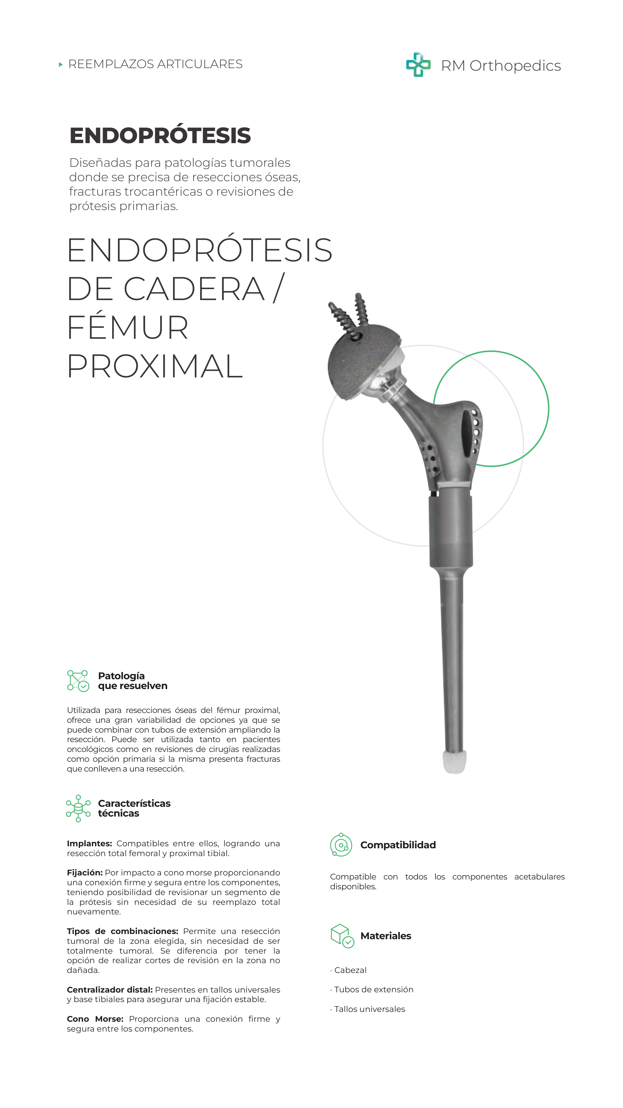 Catálogo Fémur Proximal — página 1