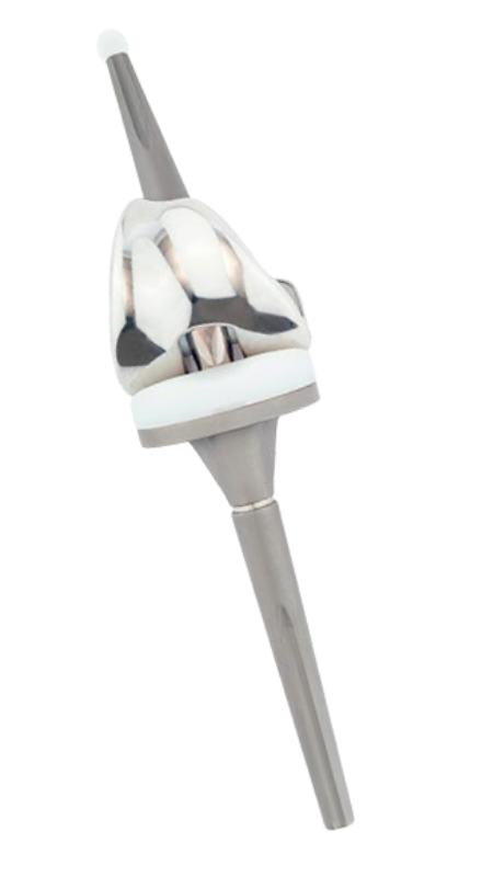 Prótesis GAMBLER — sistema de revisión de rodilla Olympia Salud