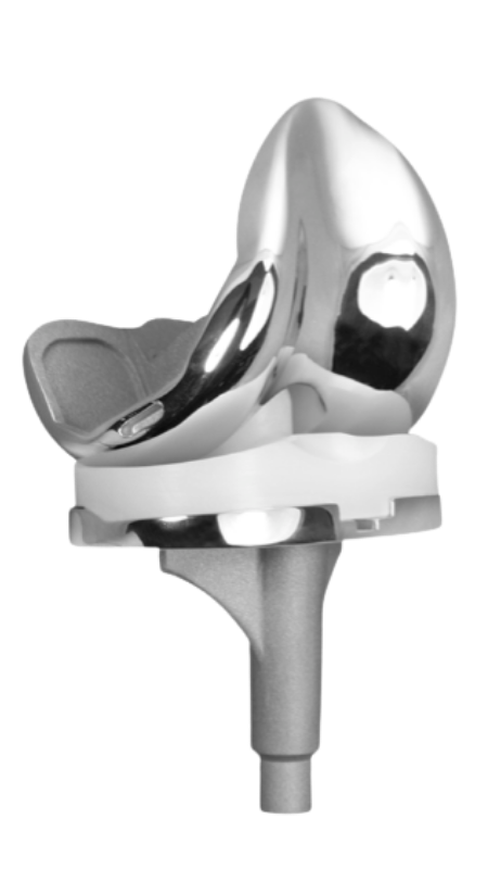 Prótesis de rodilla JPX — sistema primario de rodilla Olympia Salud